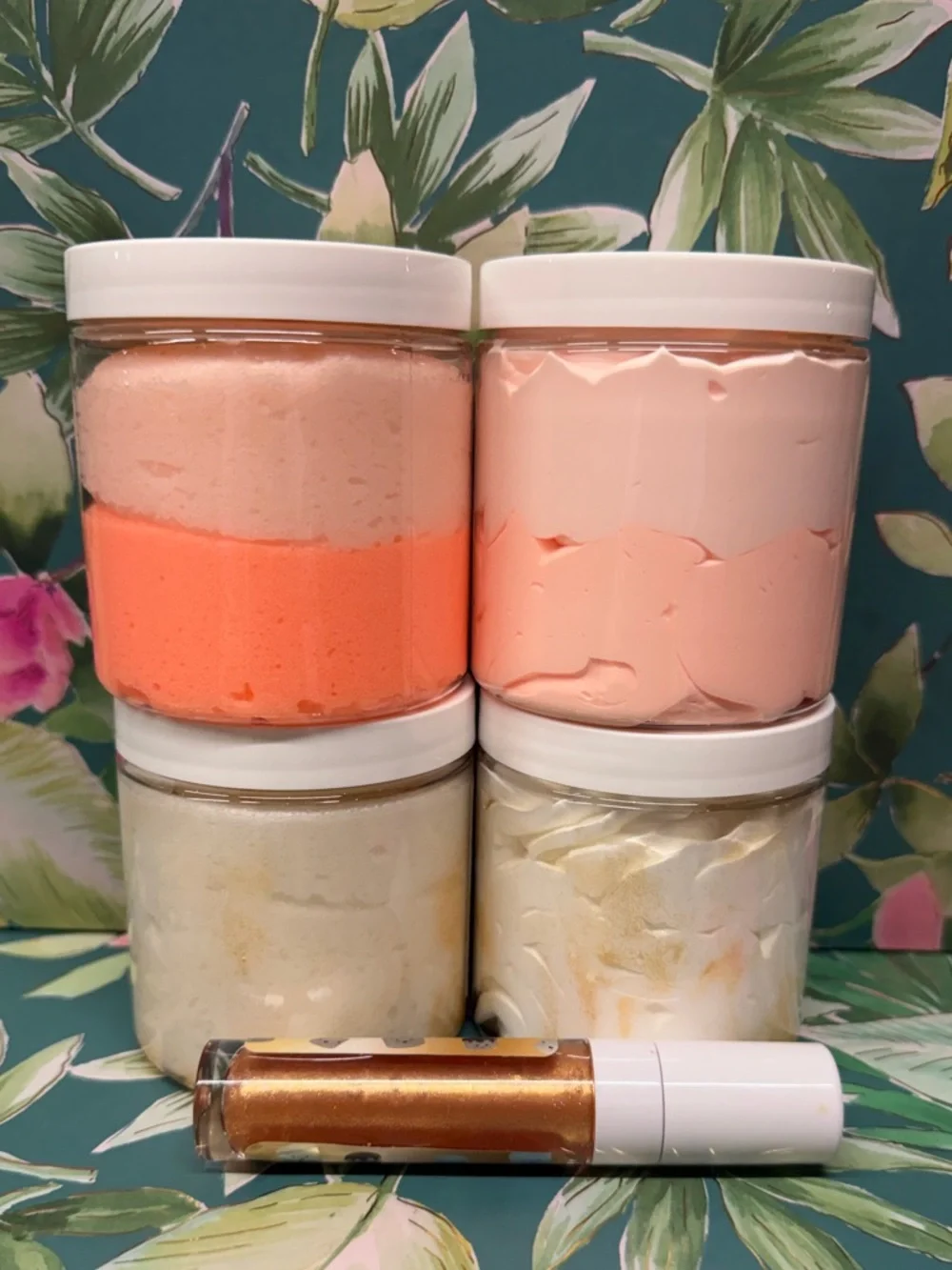 Aminnah Pumpkin Spice Smores Bundle 5pc Butter Scrub Lip Gloss
